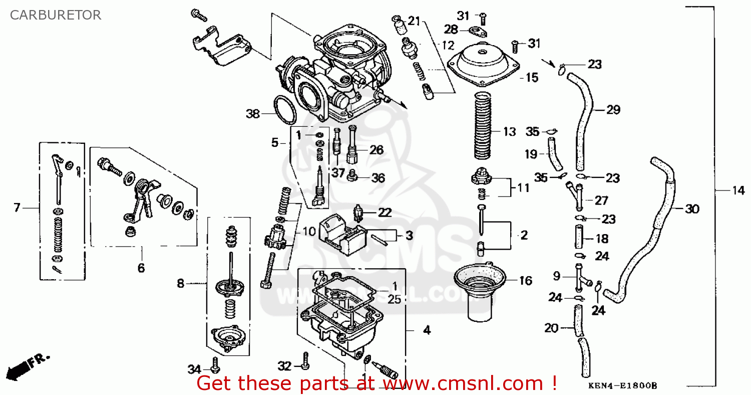 Honda rebel carburetor schematic #6