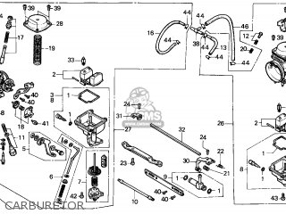 1986 Honda rebel carburetor kit #4