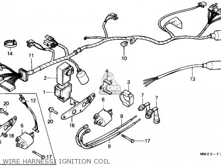 Honda rebel 450 coil