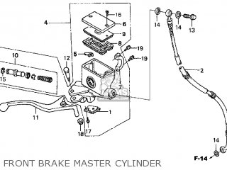 Honda helix master cylinder #2