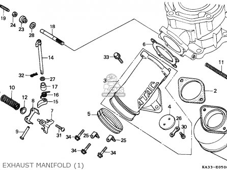 1984 Honda cr125r exhaust #7