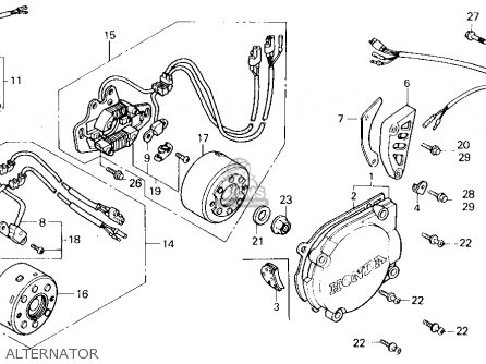 Honda cr 125 clutch diagram #6