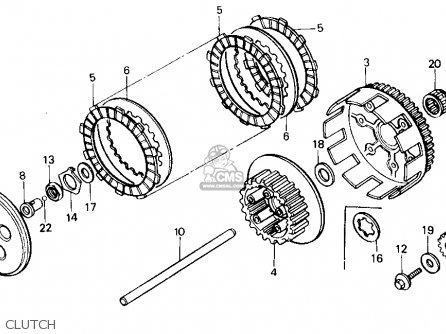 1989 Honda cr125r parts #3