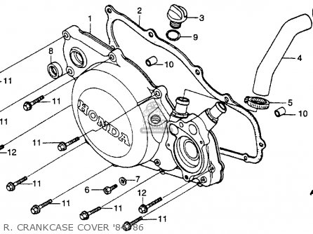 1984 Honda cr250r parts #7