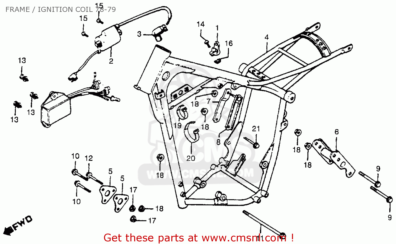 Honda cr250 ignition schematic #2