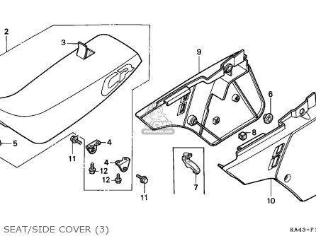 Honda cr250r elsinore parts #3