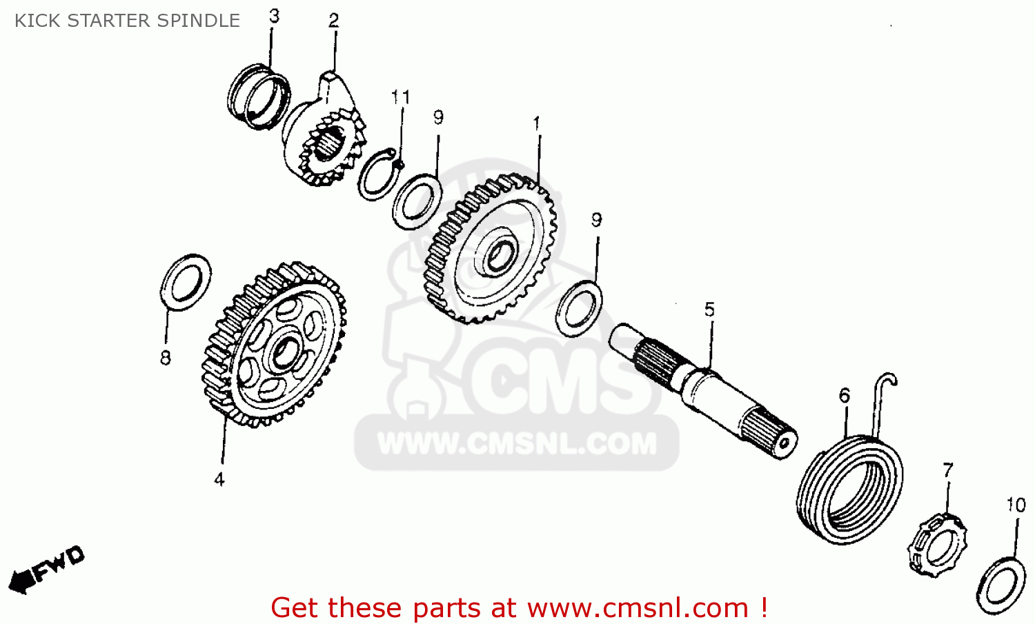 Honda cr 480 parts