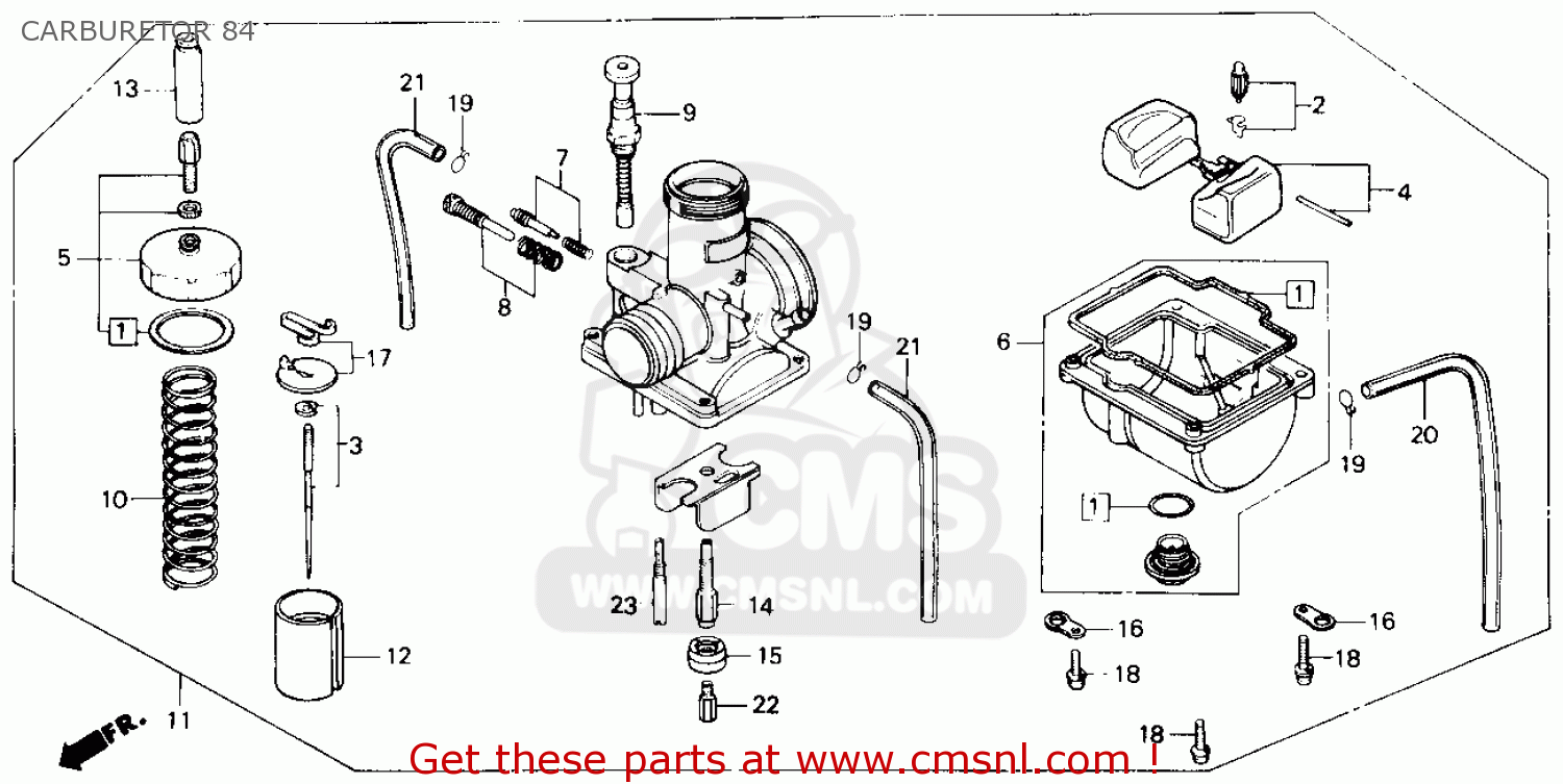 1984 Honda carburetor settings #4