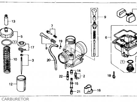 1980 Honda cr80r carburetor #7