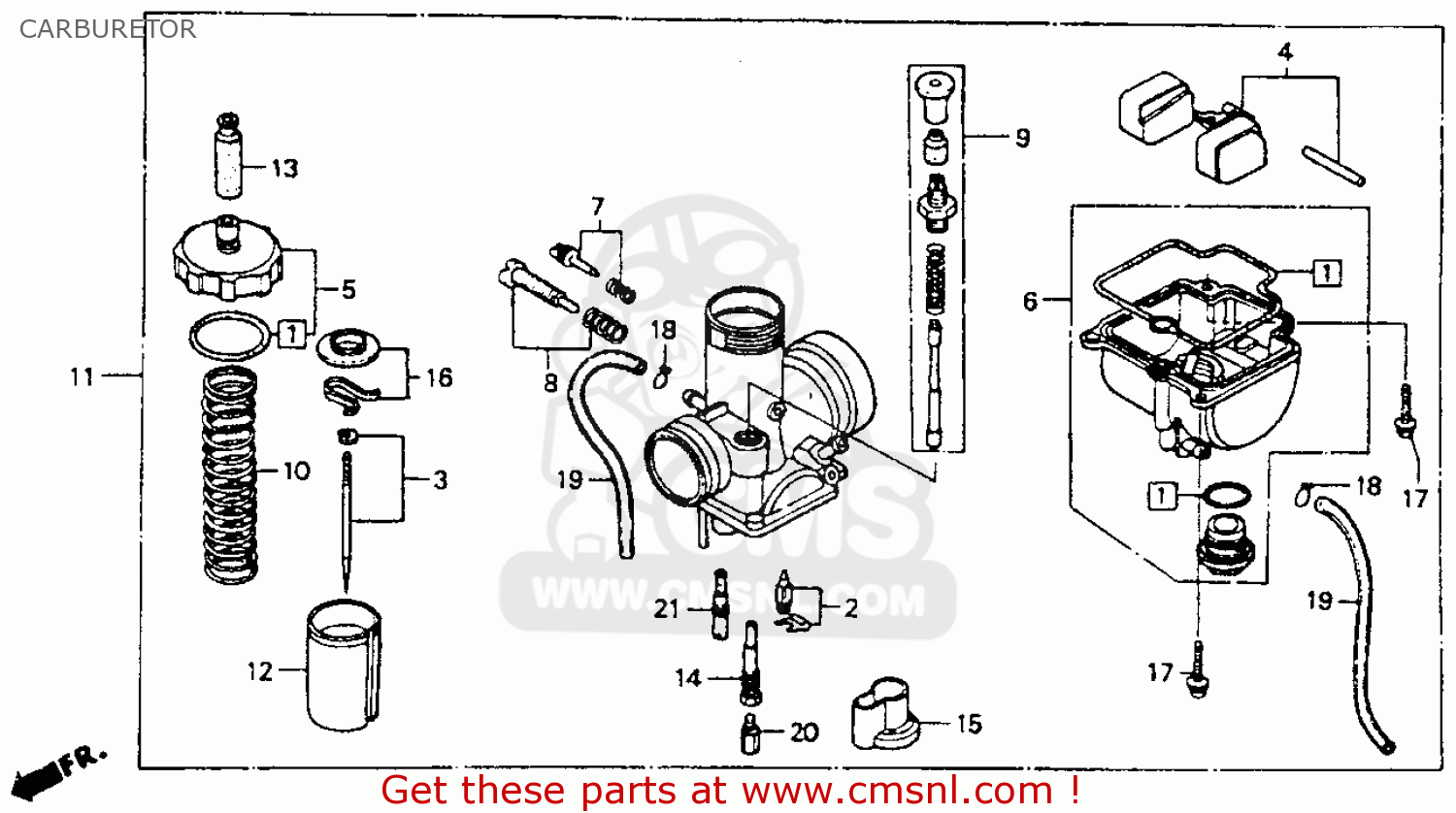 1980 Honda cr 80 parts #3