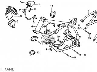 Honda cr80 frame number #7