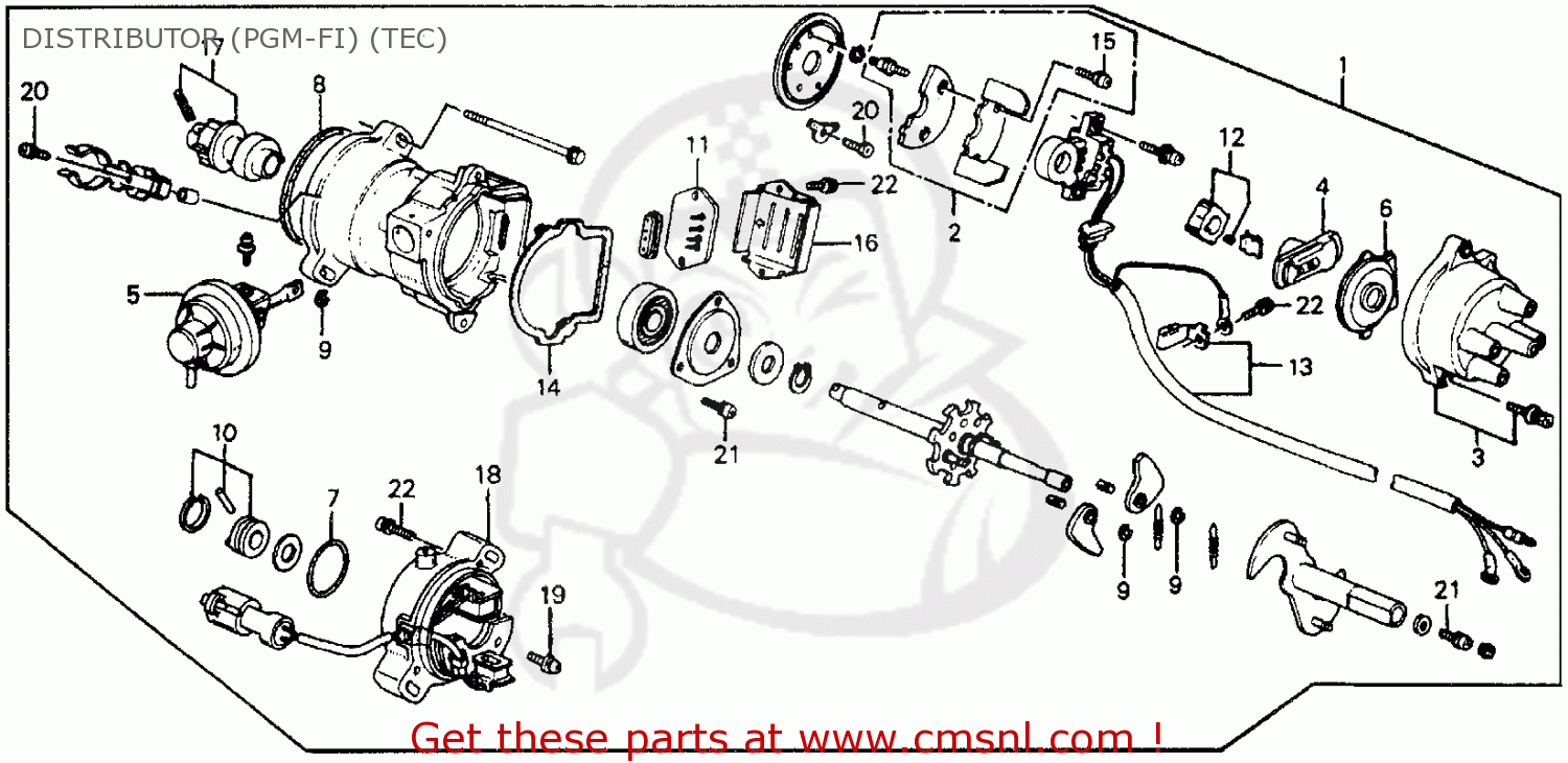 1987 Honda pgm fi #7