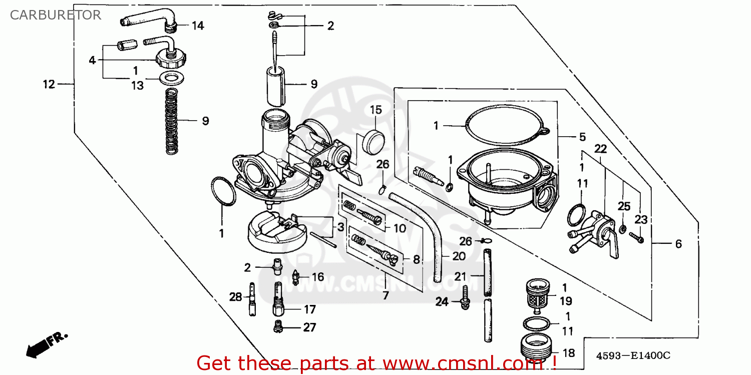 Honda ct110 engine parts #2