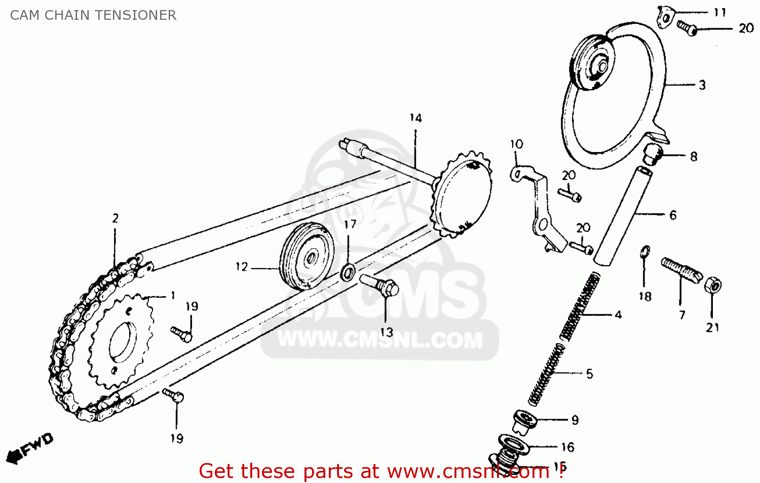 Honda trail ct110 parts #4