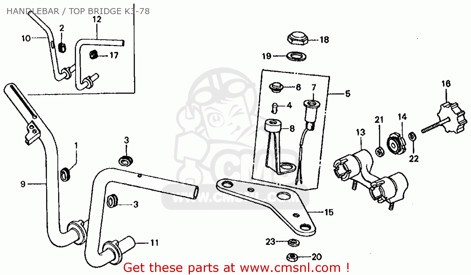 1977 Honda ct70 parts