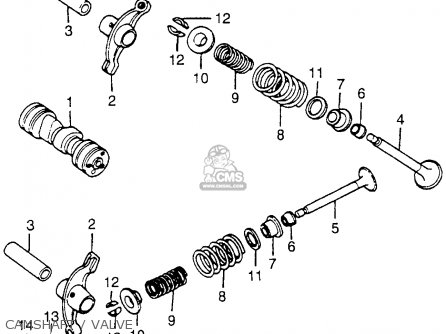 Honda Ct70 Trail 70 1980 (a) Usa Parts List Partsmanual Partsfiche