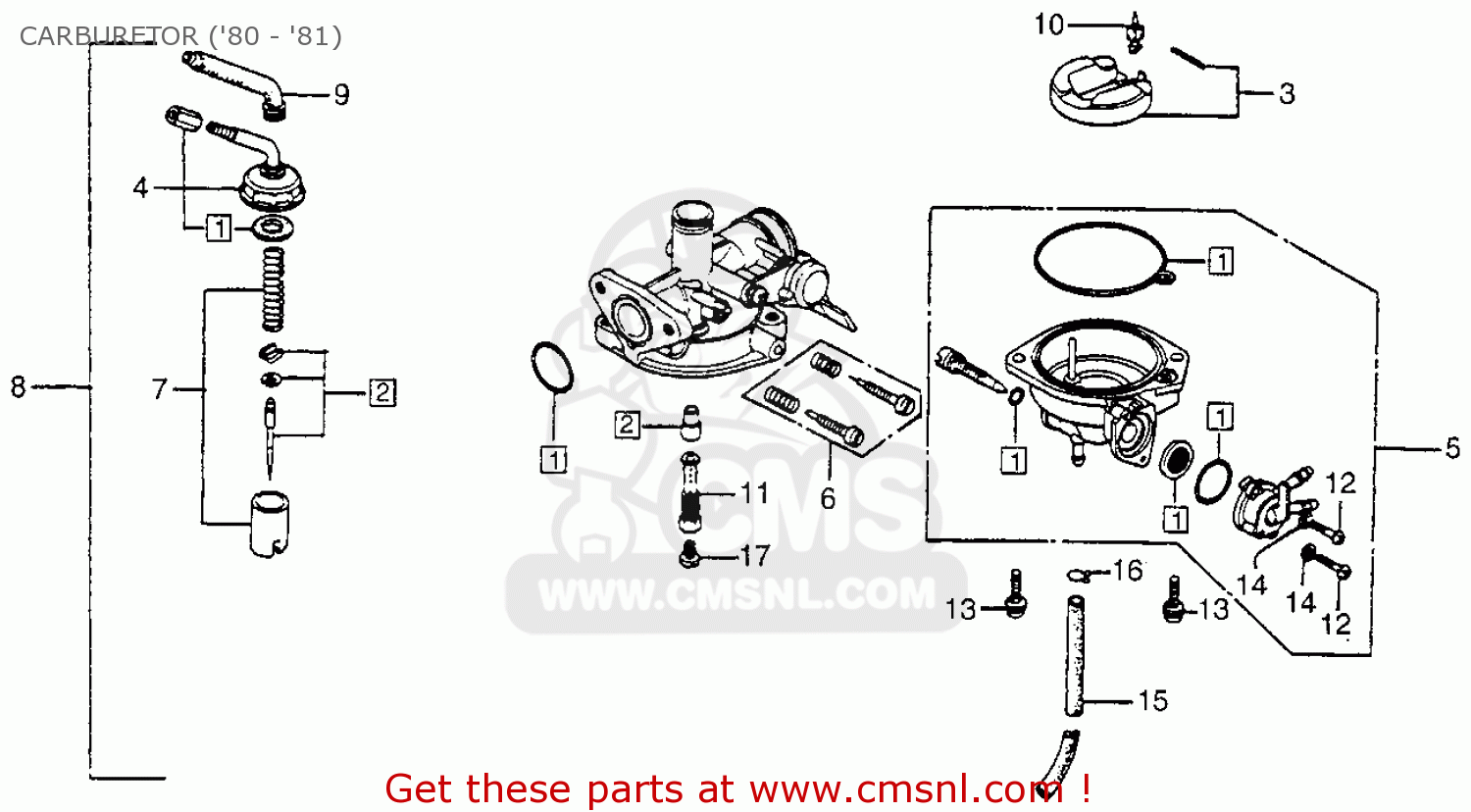 Carburetor schematics honda ct 70 #1