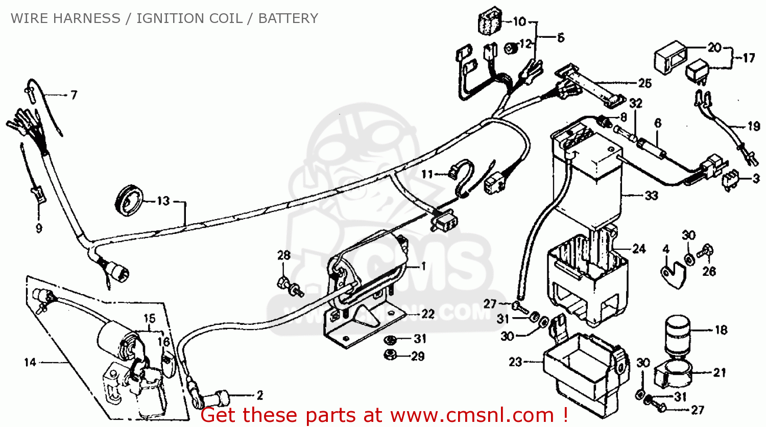 Honda trail 70 battery #7