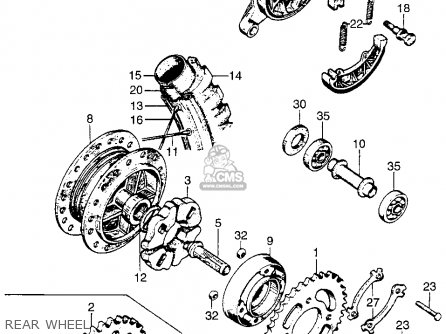 Honda Ct Trail K Usa Parts Lists And Schematics