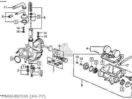 Honda ct90 k6 parts #7