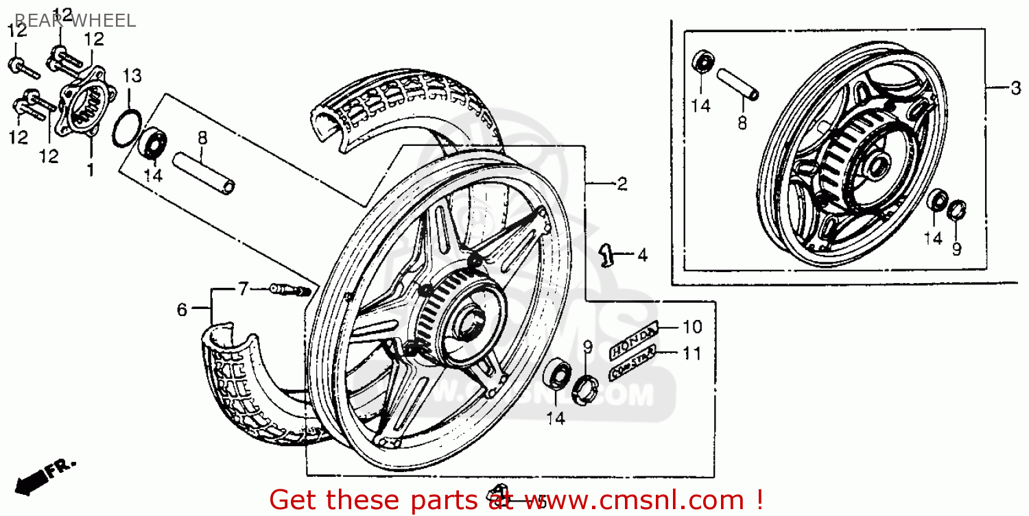 CX500 Comstar on CX650 Final Drive Honda CX 500 Forum