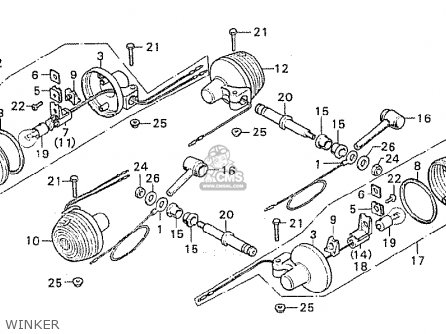 Honda Cx B France Parts Lists And Schematics