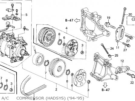 1995 Honda del sol parts #6