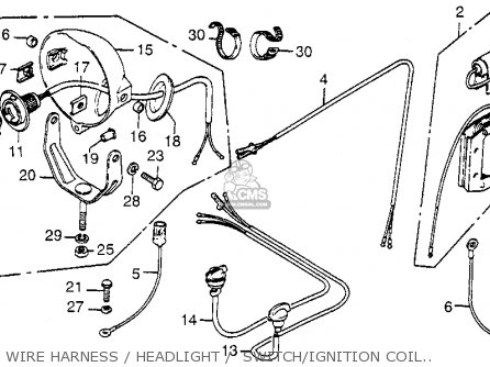 Coil for 1979 honda odyssey fl250 #2