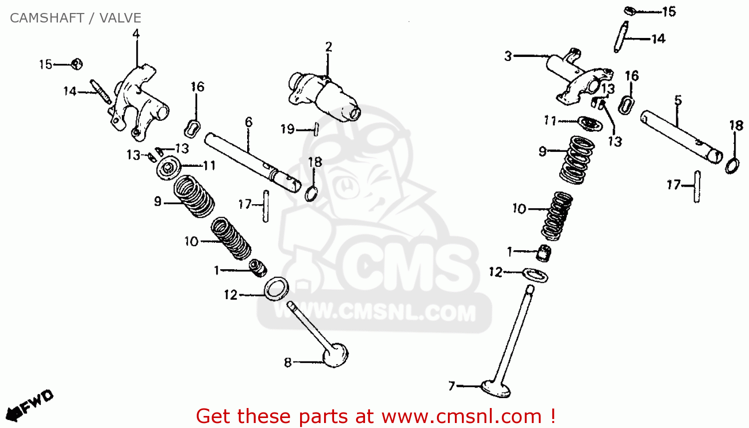 Honda ft500 parts #6