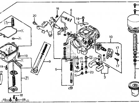1982 Honda magna wiring diagram #5
