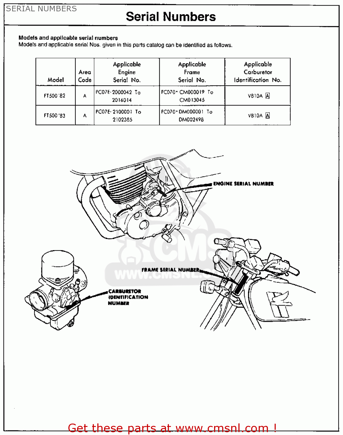 Honda camshaft numbers #3