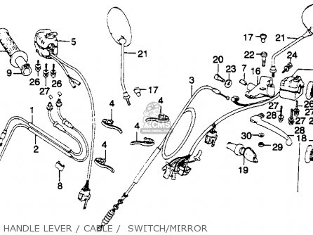 Honda Gl1100 Gold Wing 1982 Usa parts list partsmanual ... 1975 honda goldwing wiring diagram 