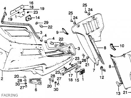1982 Honda goldwing seat removal