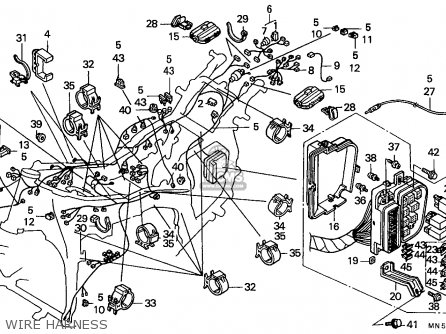 1989 Honda gl1500 wiring diagram #2