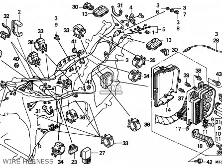 1984 Honda goldwing wiring diagram #1