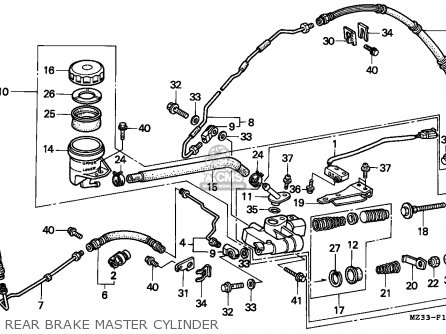 1994 Honda goldwing aspencade parts #6