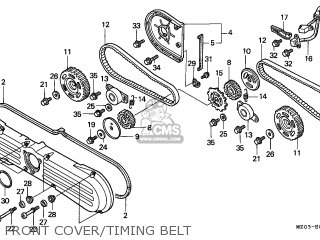 Honda valkyrie timing belt change #7