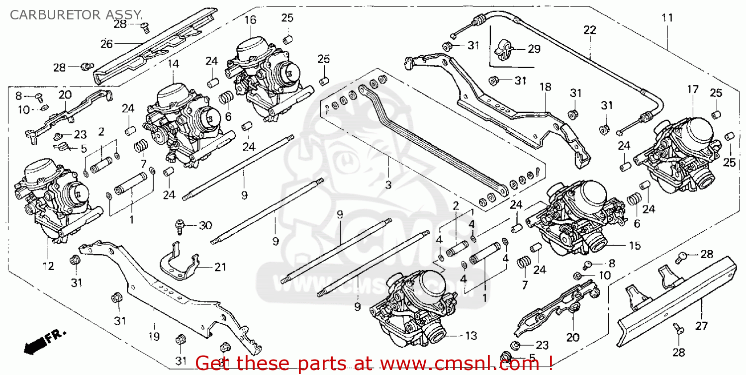 1500 Honda valkyrie parts #7