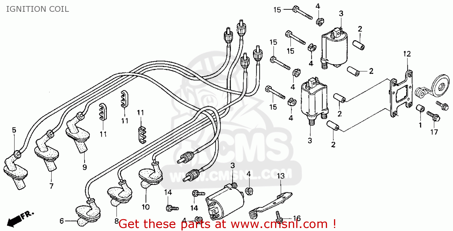 Honda valkyrie ignition coil #2