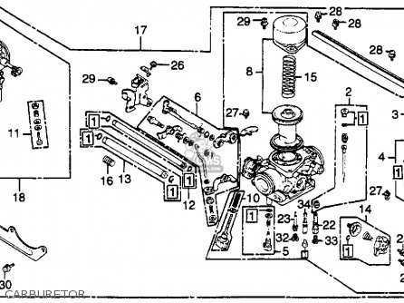 Honda gl500 engine parts #2