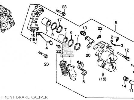 Honda gl500 parts #6