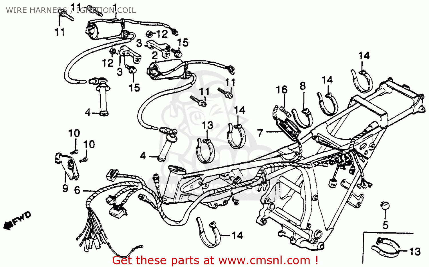 Honda silverwing electrical diagram #2