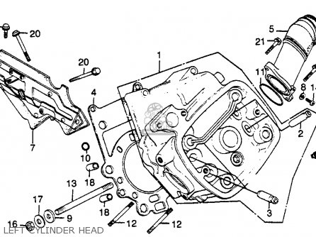 Sankie honda gl500i muffler #4