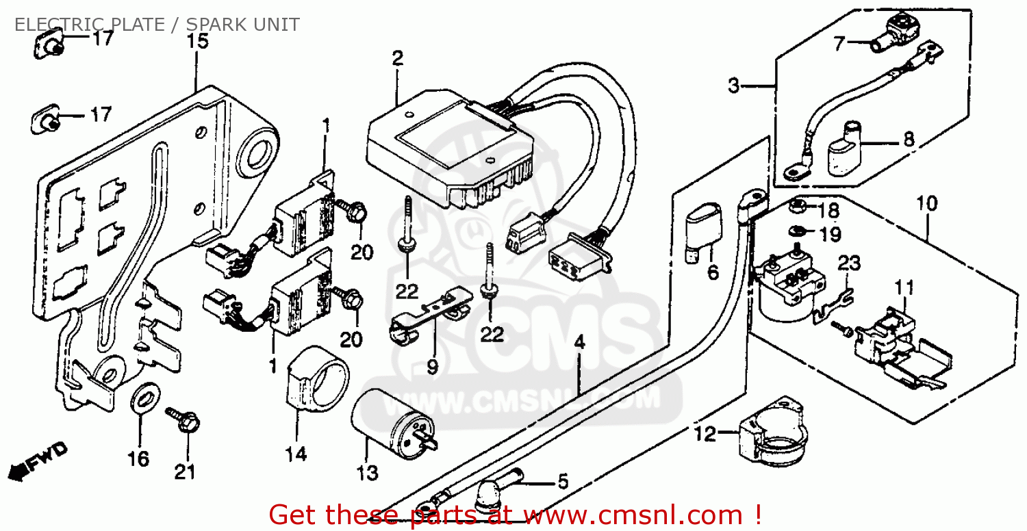 Honda silverwing electrical diagram #6