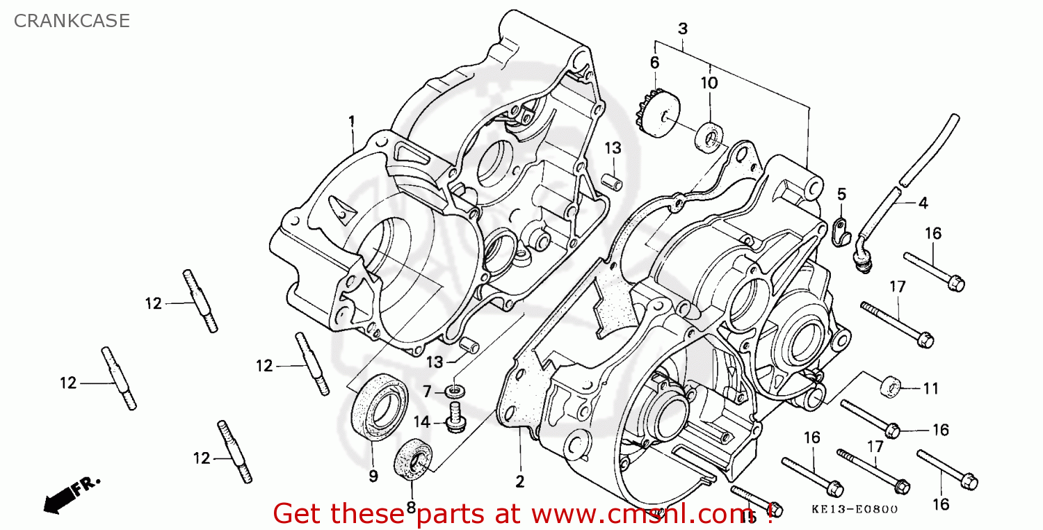 Honda mtx 125 parts list #4