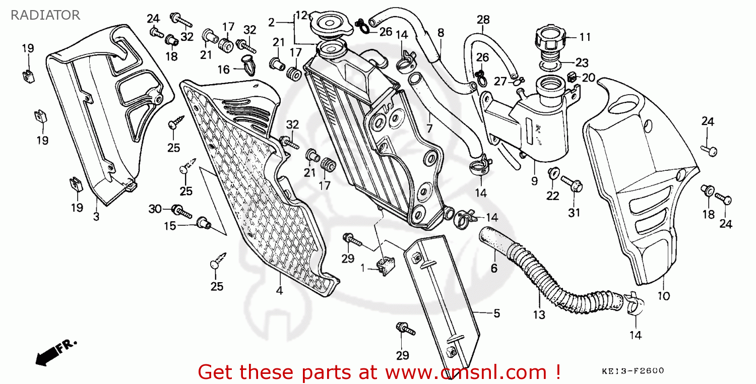 Honda mtx 125 parts #3