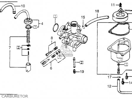 1983 Honda urban express carburetor #5