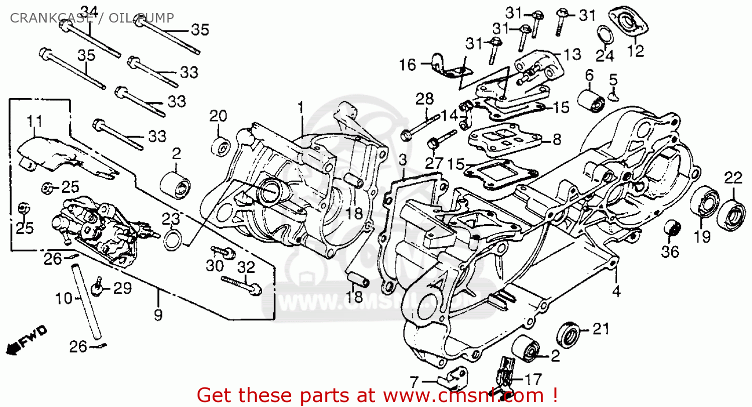 1984 Honda aero 125 parts #1