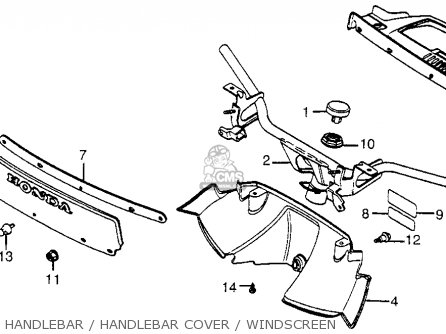 1984 Honda aero 125 parts #5