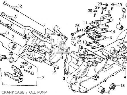 1985 Honda aero 80 parts #6